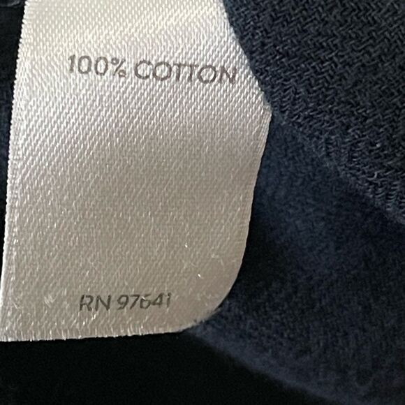 J Jill Pure Jill Button Down Shirt Cotton Soft Gauze Blue Size Small Petite - Picture 4 of 5